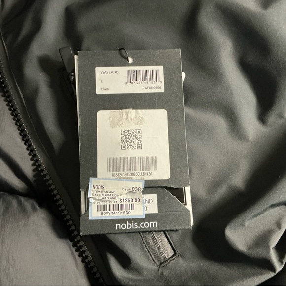 BNWT Nobis Wayland Reversible Stadium Long Coat (L) - Picture 16 of 16